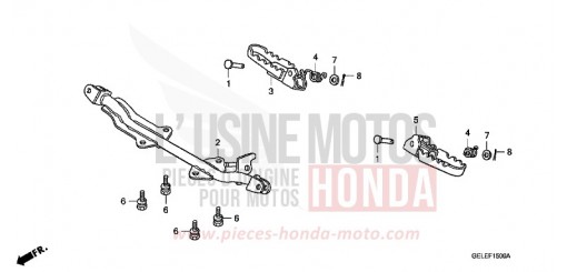 MARCHE CRF50F7 de 2007